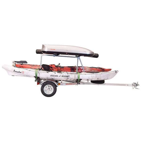 Malone MicroSport LowBed 2 Kayak w/ 2nd Tier Trailer Package - MPG464-LBTM