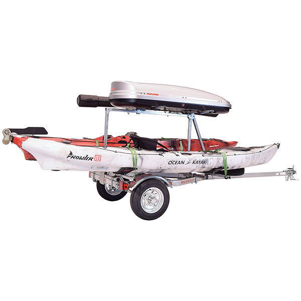 Malone MicroSport LowBed 2 Kayak w/ 2nd Tier Trailer Package - MPG464-LBTM