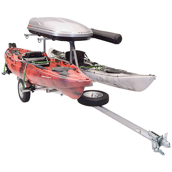 Malone MicroSport LowBed 2 Kayak w/ 2nd Tier Trailer Package - MPG464-LBTM