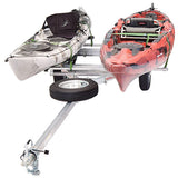 Malone MicroSport LowBed 2 Kayak Spare Tire Trailer Package - MPG464-LBM