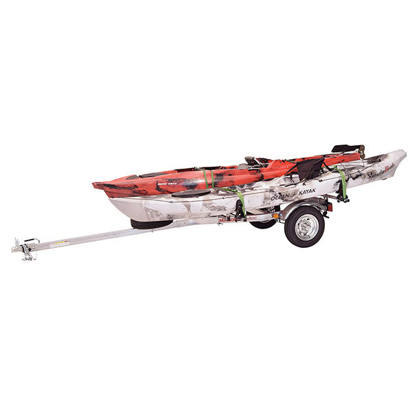 Malone MicroSport LowBed 2 Kayak Spare Tire Trailer Package - MPG464-LBM