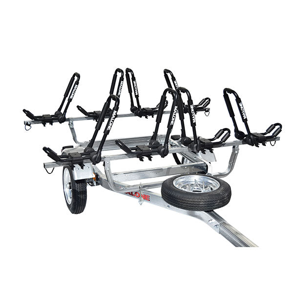 Malone MicroSport 4 Kayak Spare Tire Trailer Package - MPG461SRP