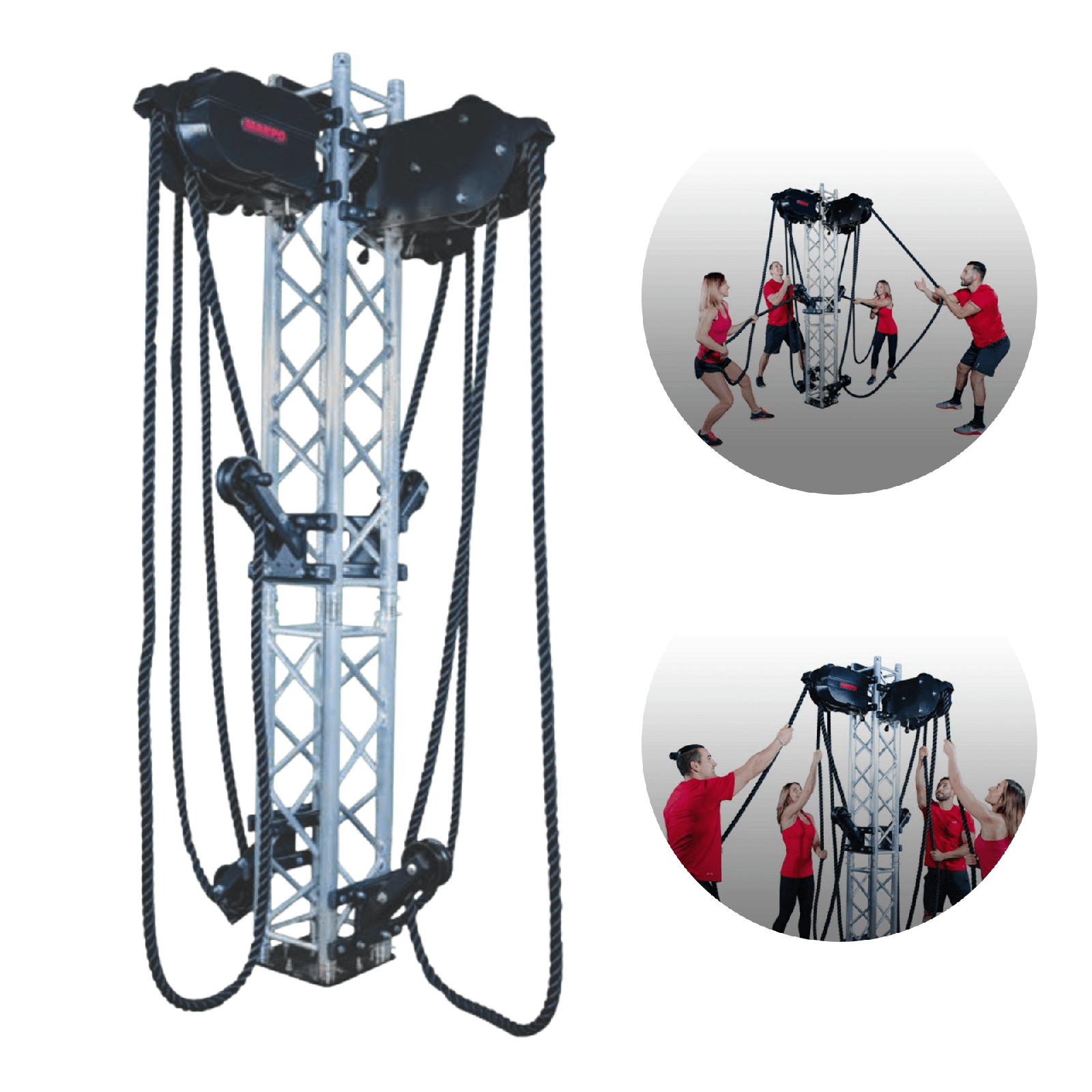 MARPO KINETICS Dual X8 Tower Functional Trainer System