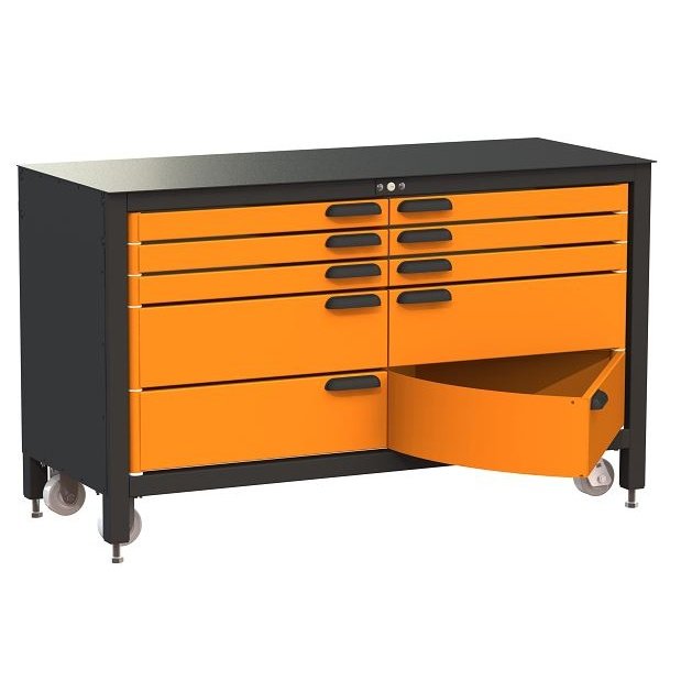 Swivel Storage Solutions Max 60 10-Drawer Rolling Cabinet Model: MAX603510 - Backyard Provider