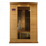 Maxxus 2-Person Low EMF Under 8MG FAR Infrared Sauna Canadian Red Cedar