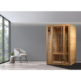 Maxxus Seattle 2-Person Low EMF Under 8MG FAR Infrared Sauna Canadian Hemlock