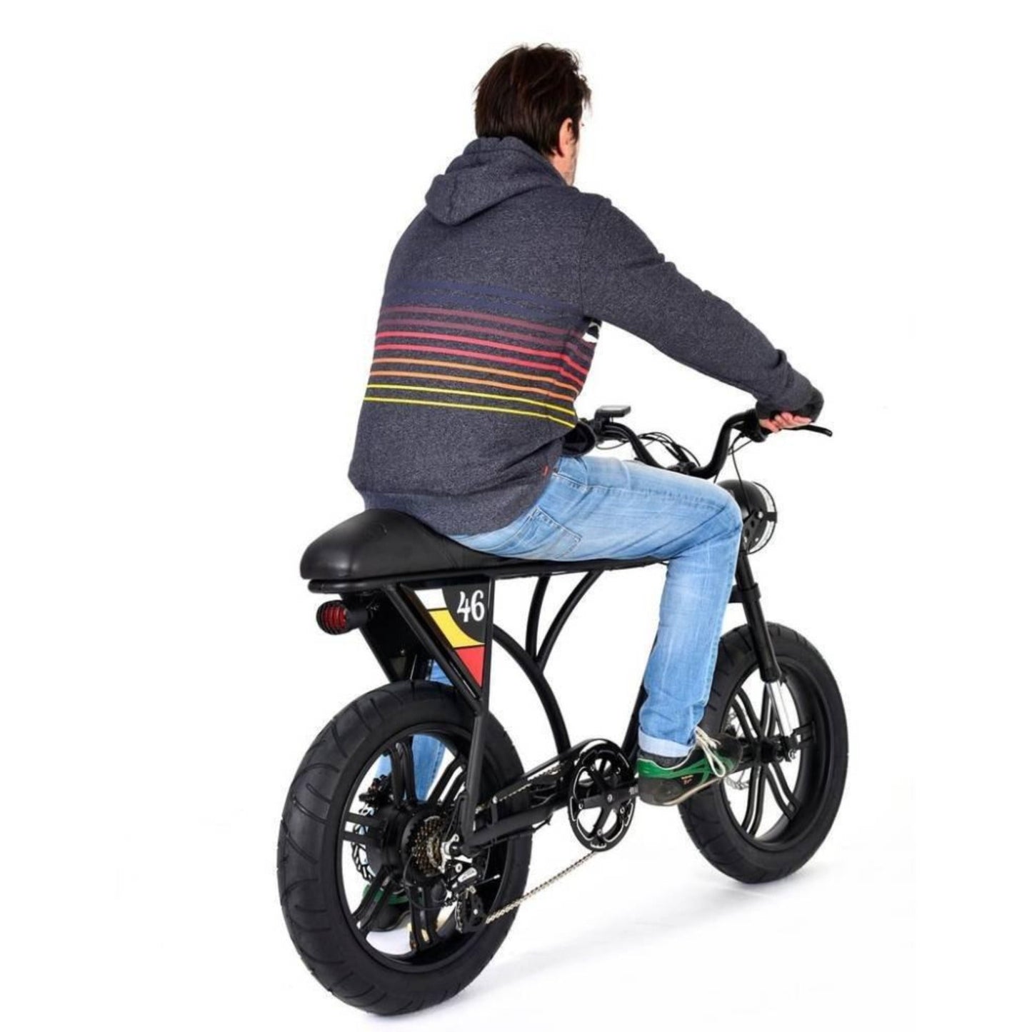 Michael Blast 750W Outsider Fat Tire Electric Bike - EB-OUT750W-BK