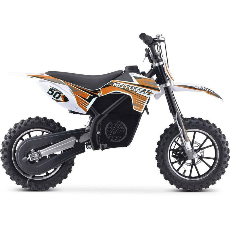 MotoTec Gazella 24V/12Ah 500W Electric Dirt Bike MT-Dirt-500