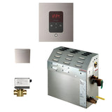 Mr Steam 7.5kW Steam Bath Generator Package - Square - Brushed Nickel - 225C1ATSQBN