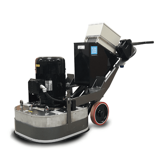 National Equipment GP3000 Concrete Grinder & Polisher, 25HP, 28", Wet Dry - GP3000