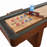 Hathaway Challenger 9ft Shuffleboard Table Dark Cherry - BG1210