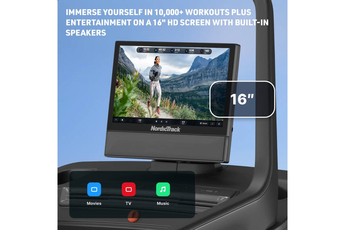 NordicTrack NEW X16 Treadmill - NTL29225