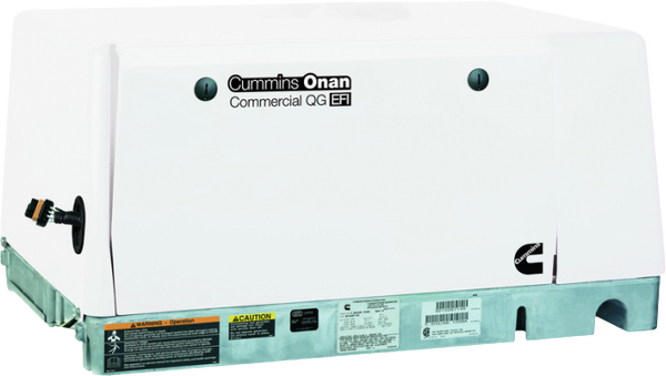 Cummins Onan QG 7000 7kW Generator Commercial Mobile Gas Single Phase Air Cooled New