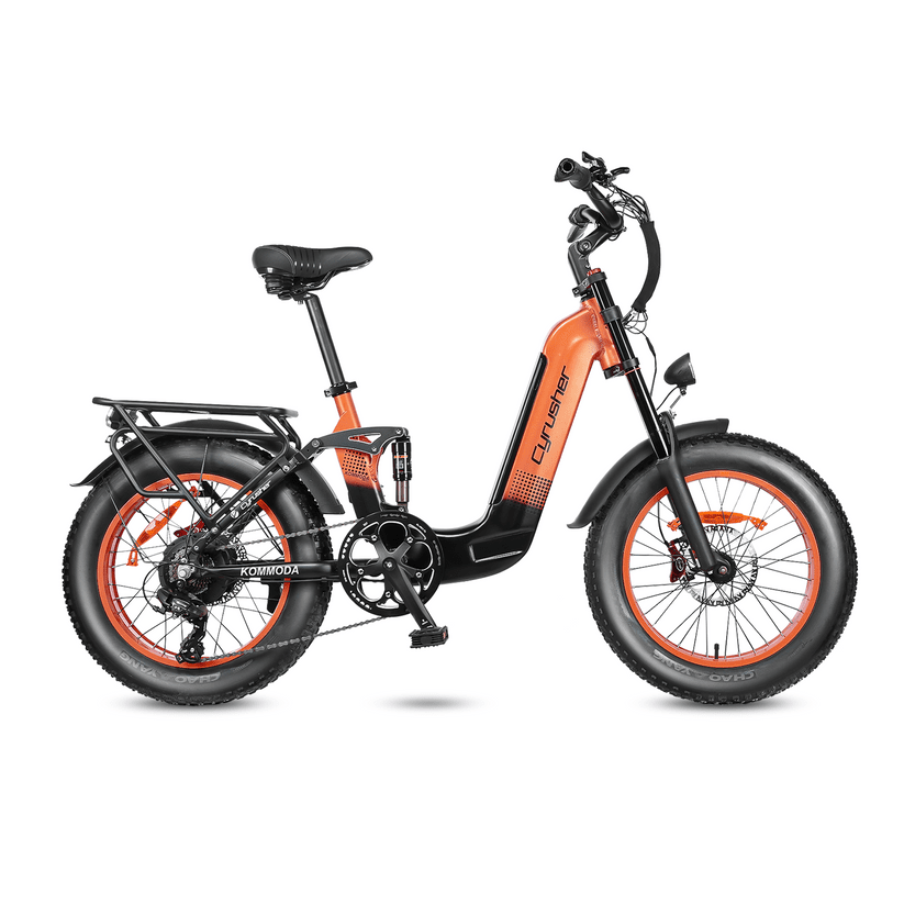 Cyrusher Sport Kommoda Step-through Full Suspension Electric Bike