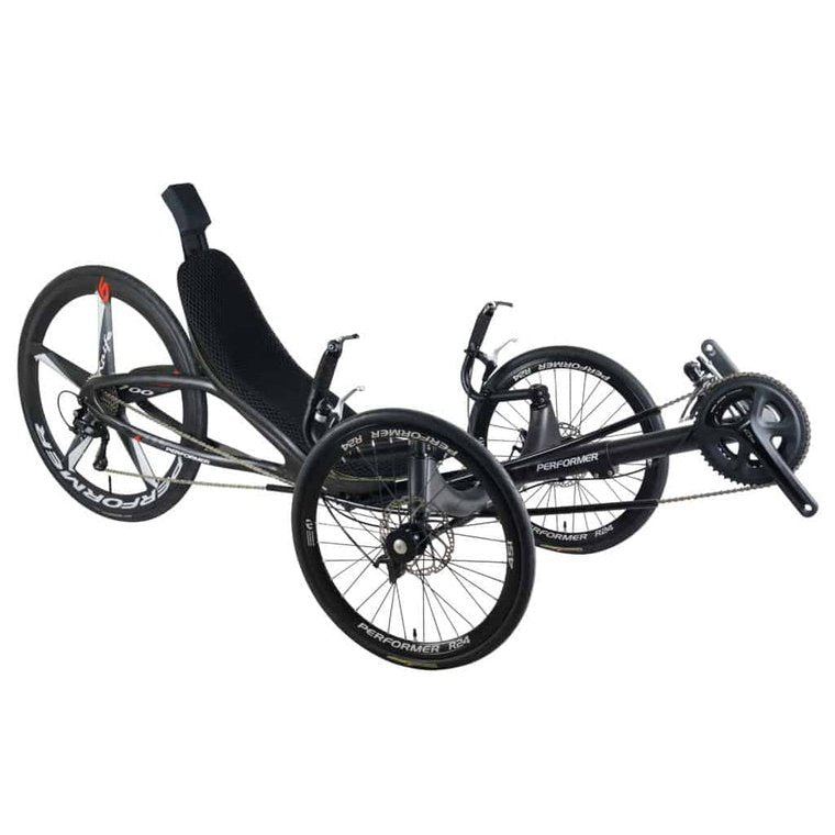 Performer Cantus Carbon 22 Speed Tadpole Recumbent Trike