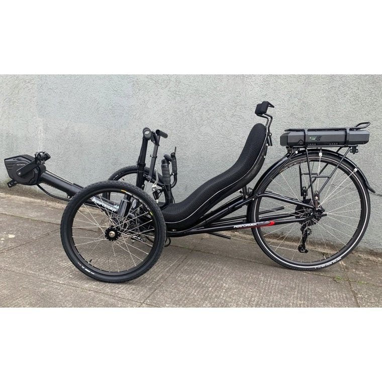 Performer JC-70 ELECTRIC MID DRIVE Tadpole Recumbent Trike