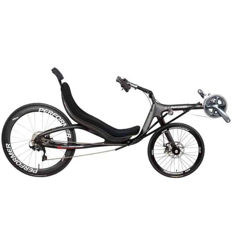 Performer Muses Carbon Mid Racer Recumbent Bike