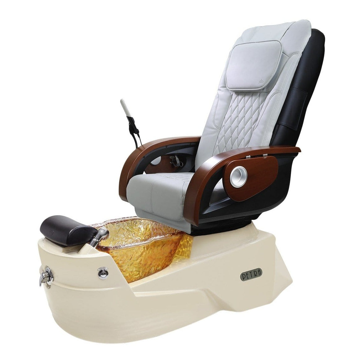 J&A PETRA GX PEDICURE SPA CHAIR - DSP-J&A-SPA-PETRA-GX-BLK-GY-CRY