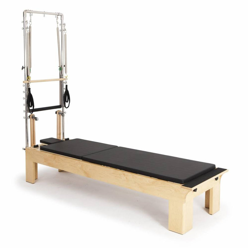 Elina Pilates Physio Wood Reformer Machine with Tower - Backyard Provider