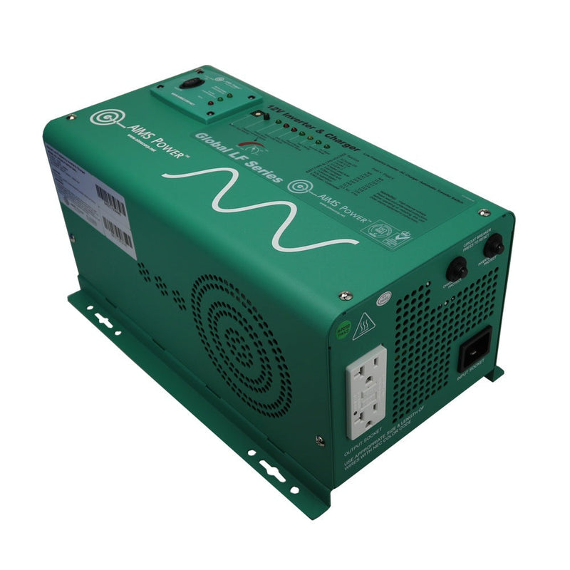 Aims Power 1250 Watt 12V Pure Sine Inverter Charger