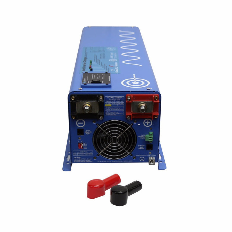 Aims Power 4000 Watt Pure Sine Inverter Charger 12VDC/240VAC Input and 120/240VAC Split Phase Output