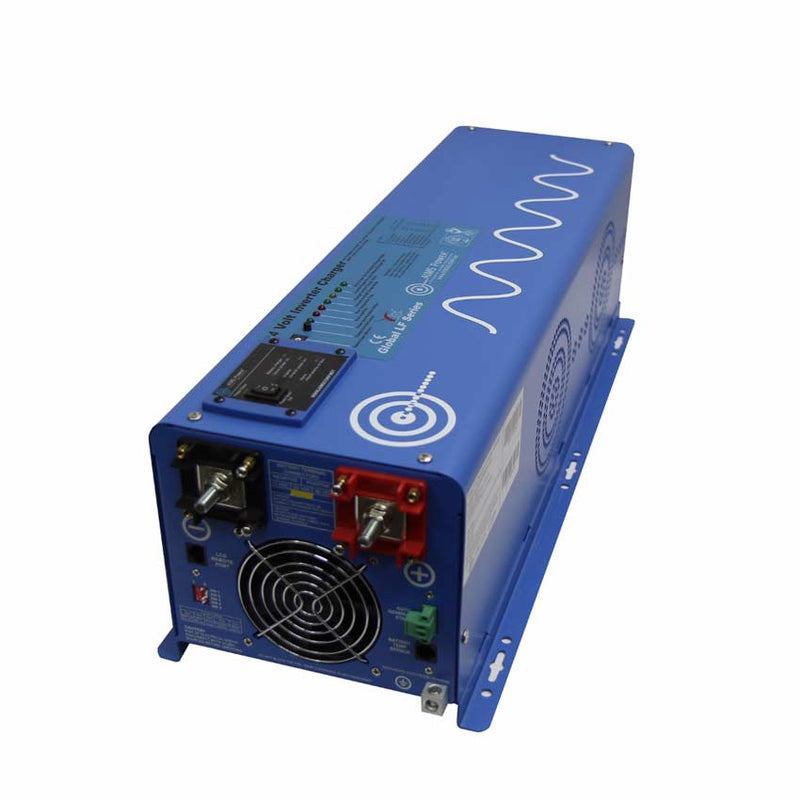 Aims Power 4000 Watt Pure Sine Inverter Charger 12VDC/240VAC Input & 120/240VAC Split Phase Output