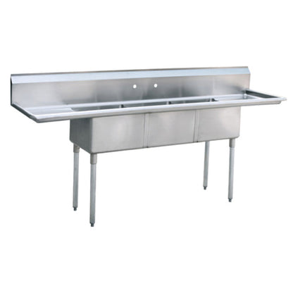 Atosa USA, Inc. MRSA-3-D Mixrite Compartment Sinks