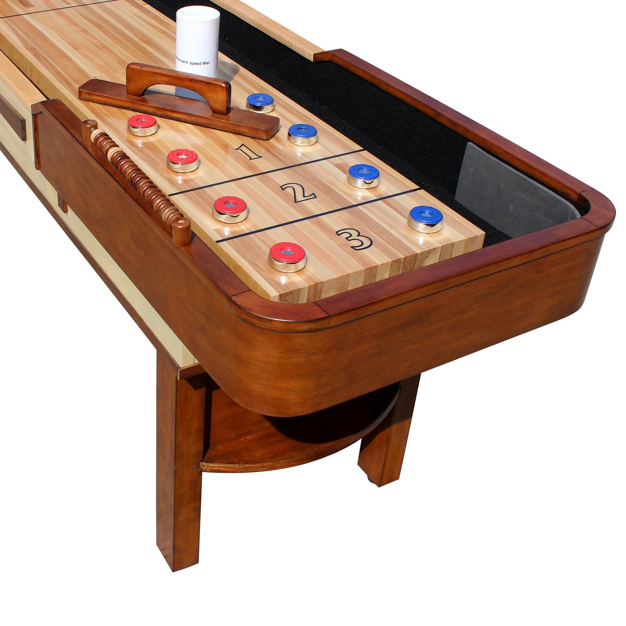 Hathaway Merlot 12ft Shuffleboard Table - BG1312