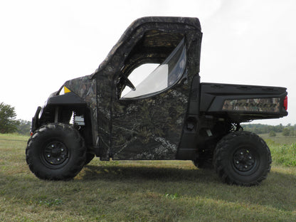 3 Star UTV Polaris Ranger 900/1000 - Full Cab Enclosure for Hard Windshield - POL900-FCF-BLK