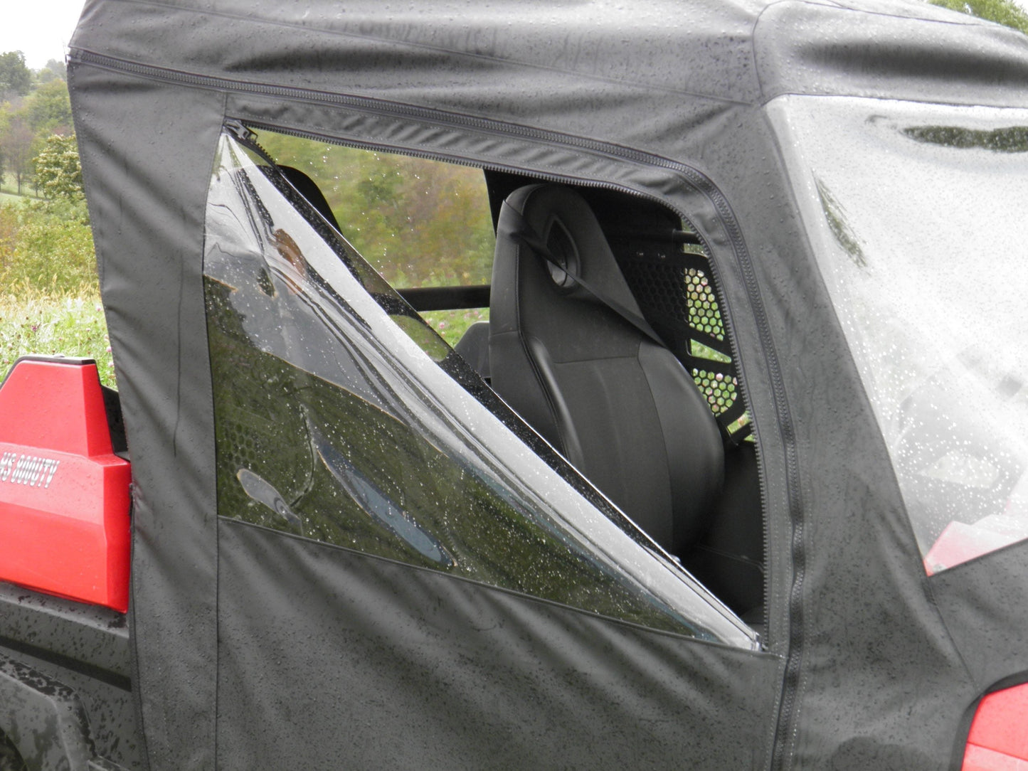3 Star UTV Polaris Ranger 900/1000 - Full Cab Enclosure for Hard Windshield - POL900-FCF-BLK