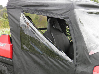 3 Star UTV Polaris Ranger Full-Size Crew 570 - 6 Passenger - Soft Doors - POLCR0-DOF-BLK