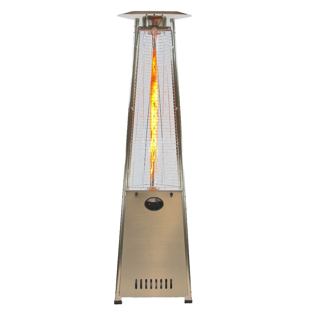 RADtec 93-Inch Tall Stainless Steel Pyramid Natural Gas Patio Heater 93-NTR-GAS-PYR