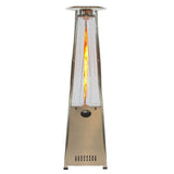 RADtec 93-Inch Tall Stainless Steel Pyramid Propane Patio Heater 93-PYR-FLM-SS