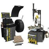 Ranger R980XR Tire Changer + LS43B Wheel Balancer + Tape Weight Rolls Black and Silver 1400pcs - 5140128