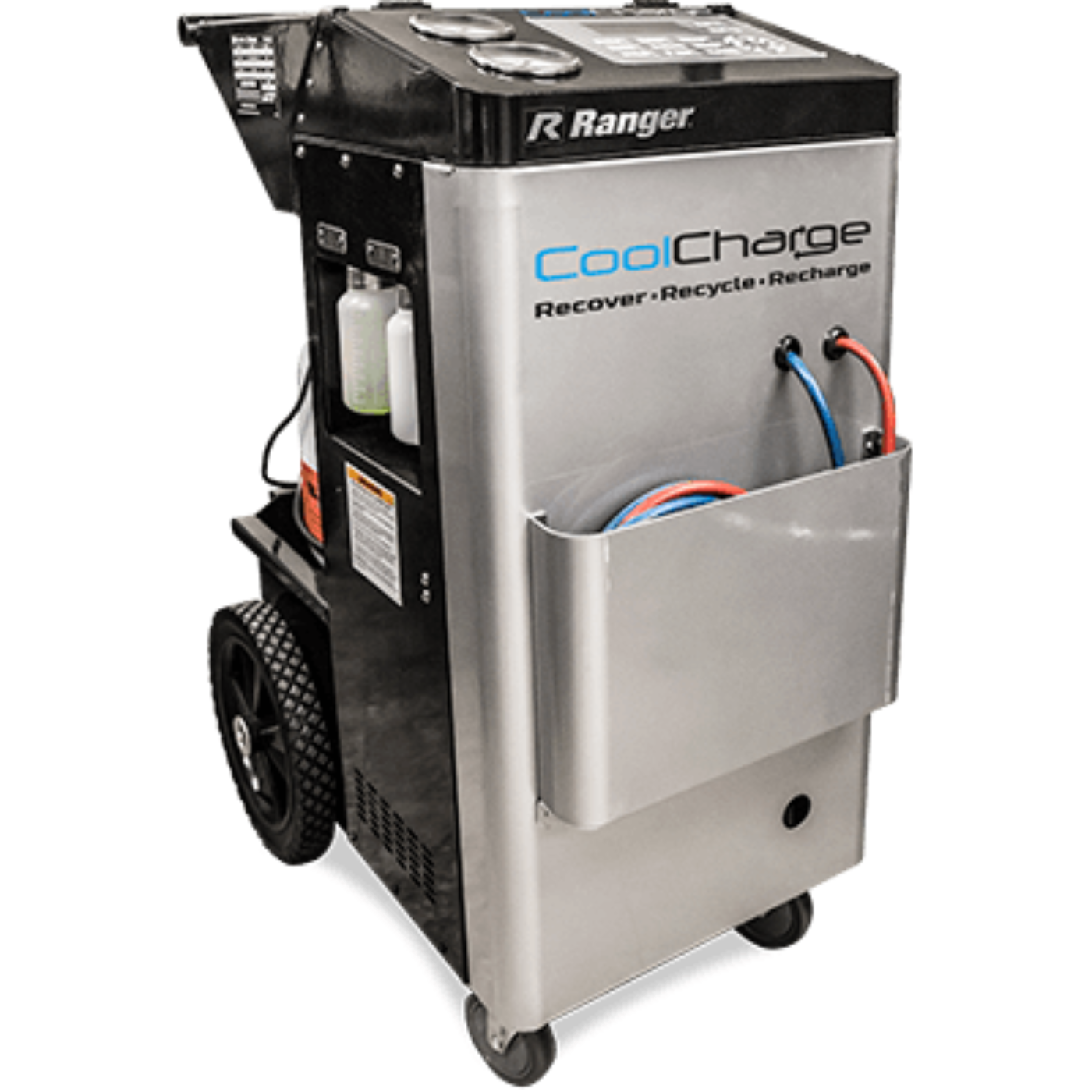 Ranger CoolCharge AC-134A R-134A Auto Recovery Recycling and Recharging Machine Automatic Meets UL 1963 and SAE J2788 Includes Vacuum Pump -  5150025
