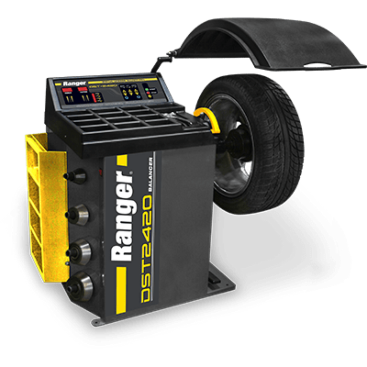 Ranger DST2420 Wheel Balancer 36mm Shaft 30" Maximum Wheel Diameter Capacity Gray-Yellow - 5140156