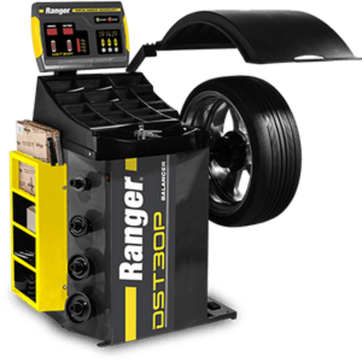Ranger R76ATR Tire Changer + DST30P Wheel Balancer + Tape Wheel Weights Combo Black and Silver 1400pcs - 5140124