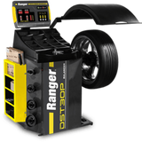 Ranger R76ATR Tire Changer + DST30P Wheel Balancer + Tape Wheel Weights Combo Black and Silver 1400pcs - 5140124