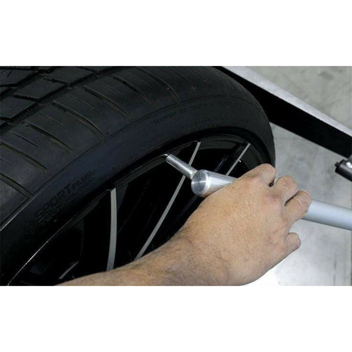 Ranger LS43B 3D Quick-Touch Laser Spot Wheel Balancer 36mm Shaft Gray-Yellow - 5140151