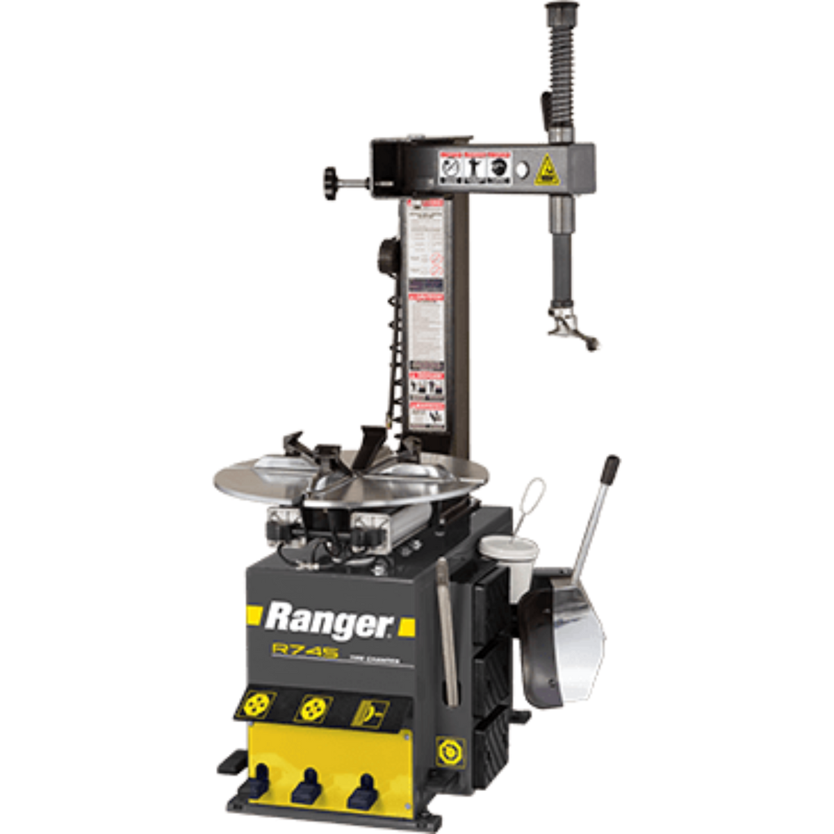 Ranger R745 Swing Arm Tire Changer 21" Capacity Gray-Yellow - 5140148