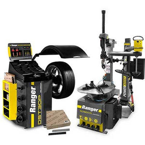 Ranger DST30P Wheel Balancer 36mm Shaft Six-Second Balancing Times Gray-Yellow - 5140154