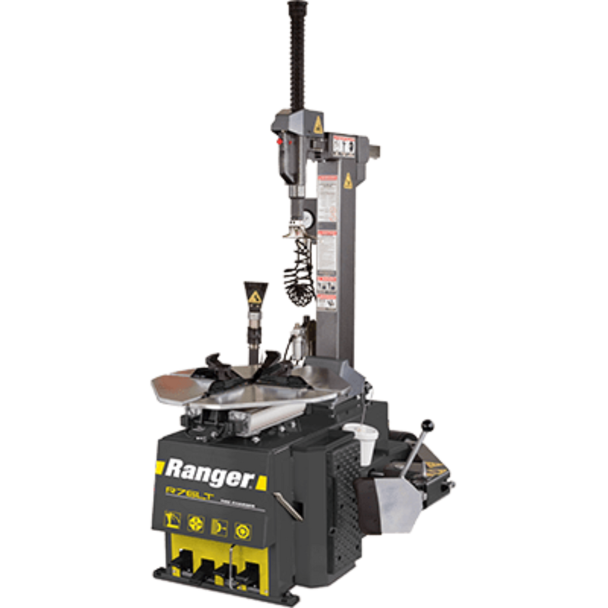 Ranger R76LT Tilt Back Tire Changer 30" Capacity Gray-Yellow - 5140144