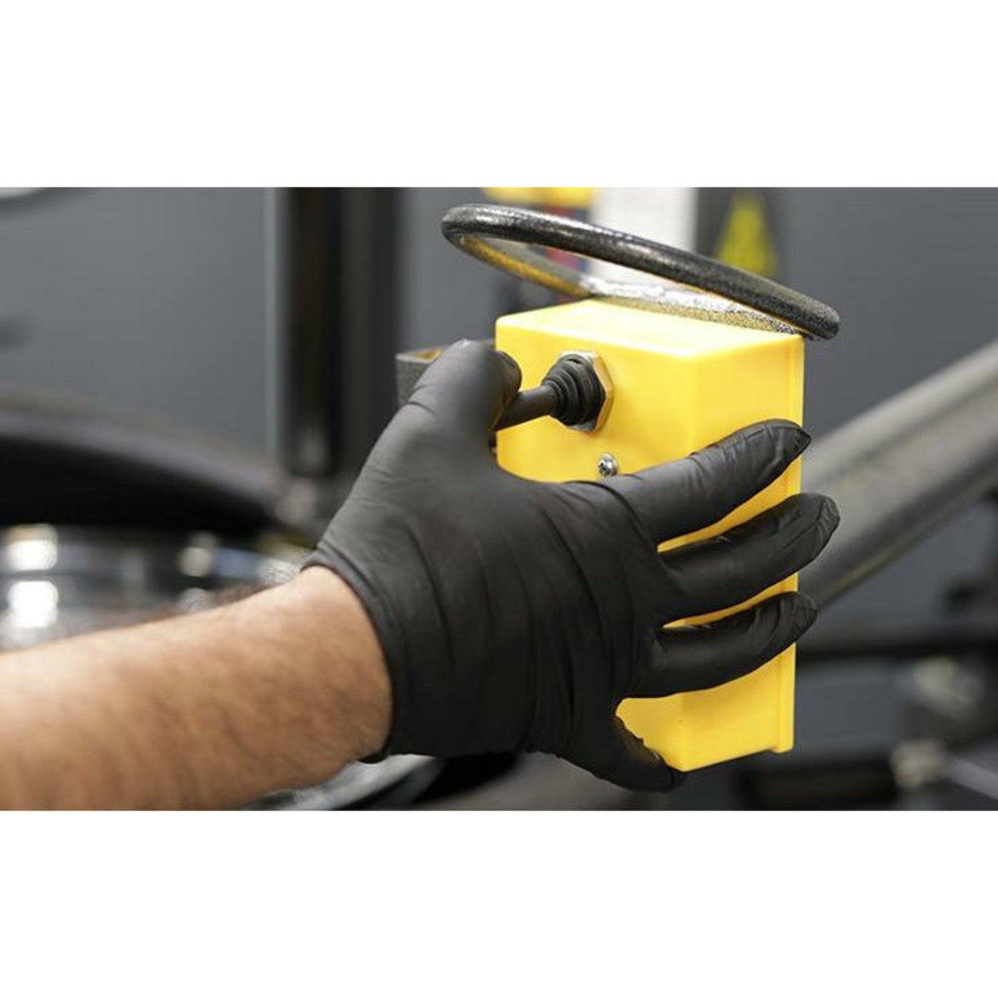 Ranger R80EX Tilt Back Tire Changer Dual-Tower Assist 34" Clamping Capacity Gray-Yellow - 5140139