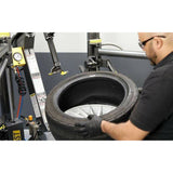 Ranger R80EX Tilt Back Tire Changer Dual-Tower Assist 34" Clamping Capacity Gray-Yellow - 5140139