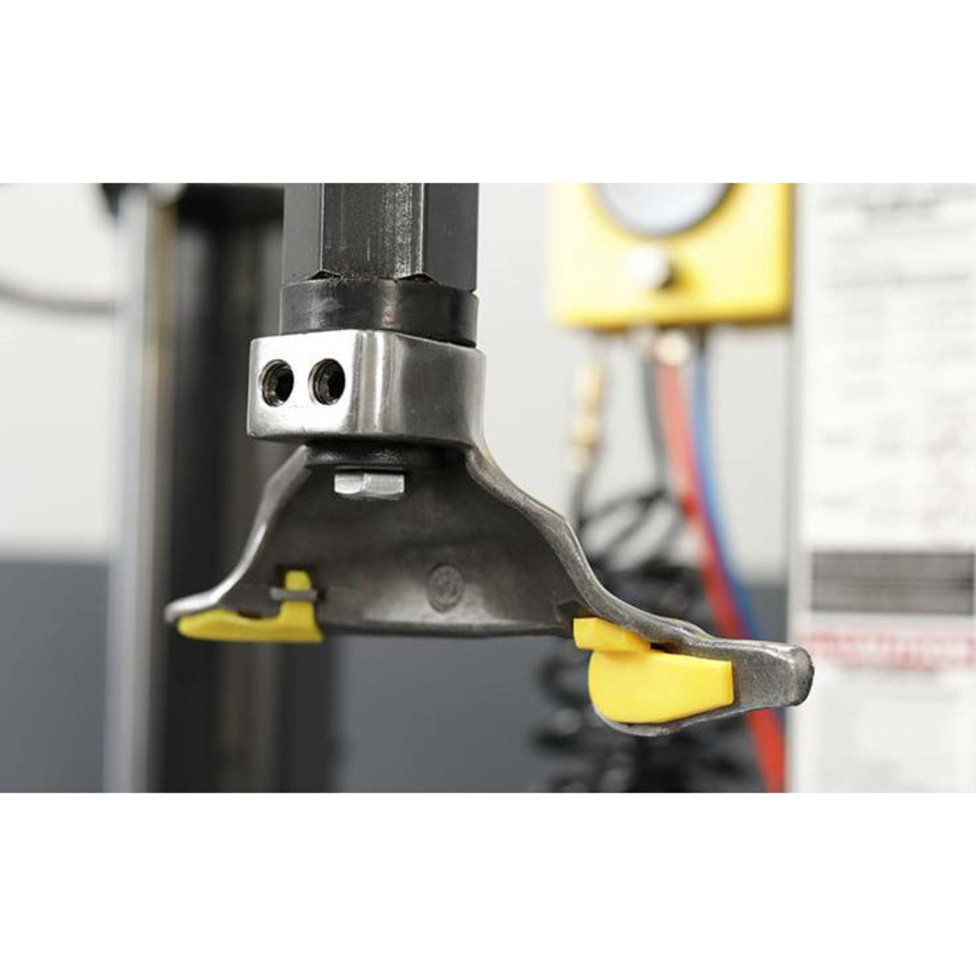 Ranger R80EX Tilt Back Tire Changer Dual-Tower Assist 34" Clamping Capacity Gray-Yellow - 5140139