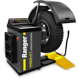 Ranger RB24T Truck Wheel Balancer With Deluxe Adapter Kit And Quick-Chuck Gray-Yellow - 5140149