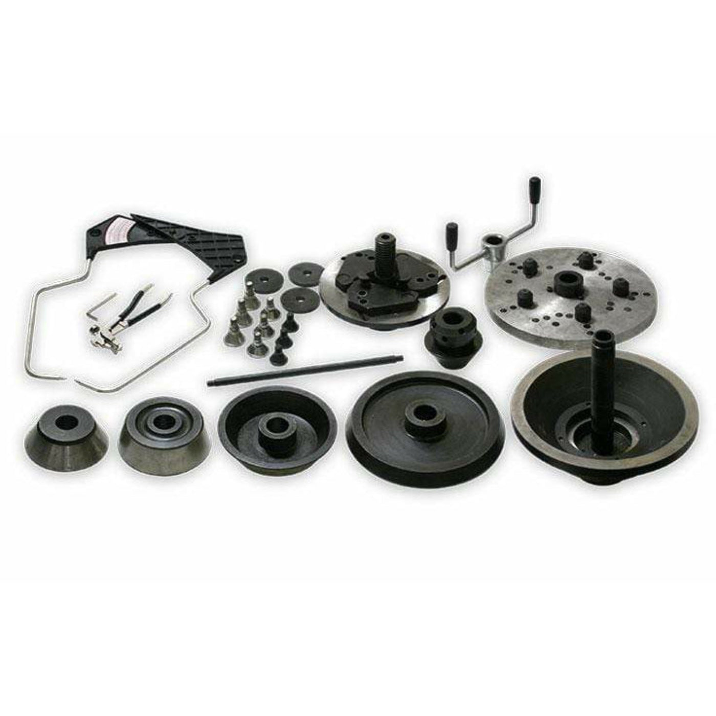 Ranger RB24T Truck Wheel Balancer With Deluxe Adapter Kit And Quick-Chuck Gray-Yellow - 5140149