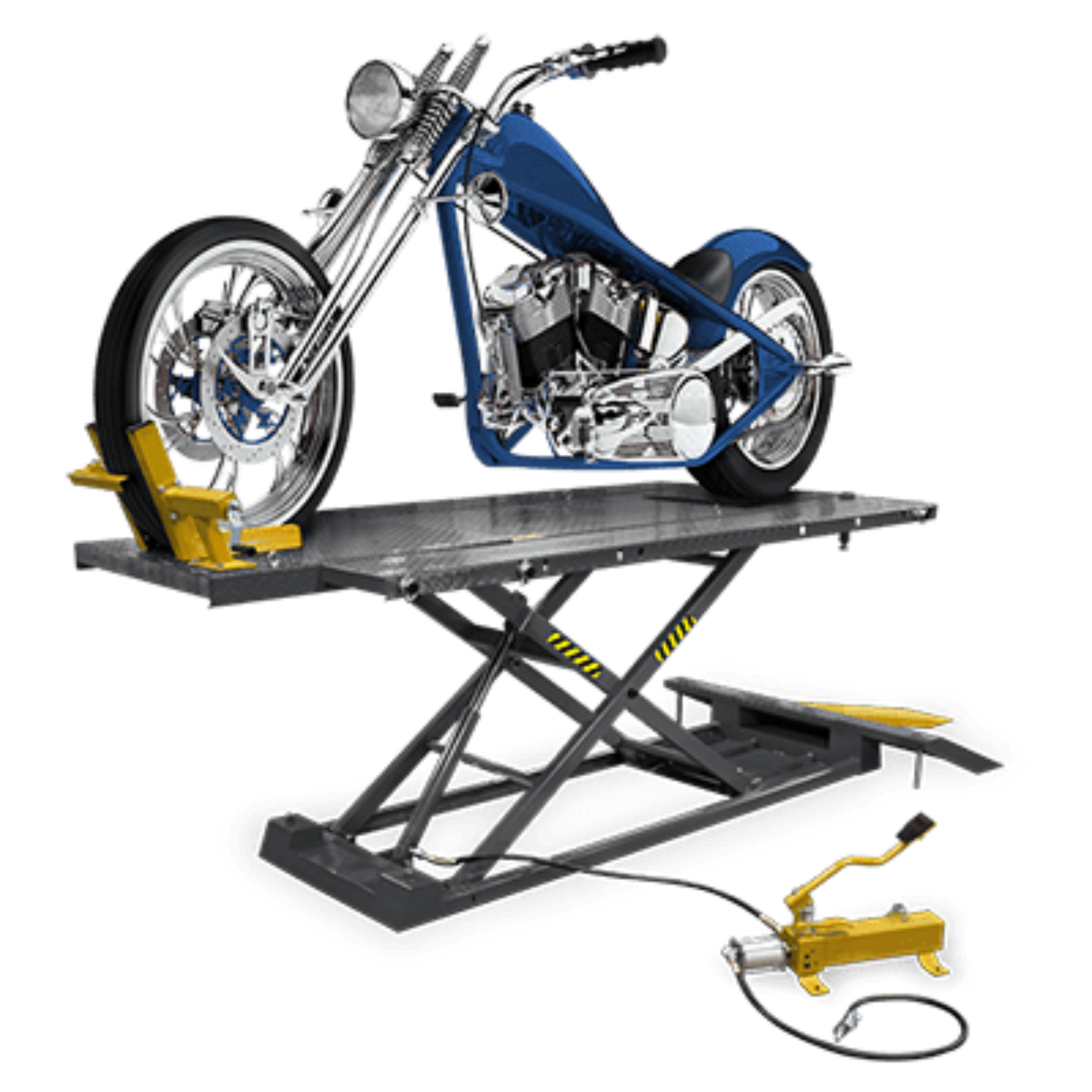 Ranger RML-1500XL Motorcycle Lift Platform With Front Wheel Vise Deluxe Extended - 5150605