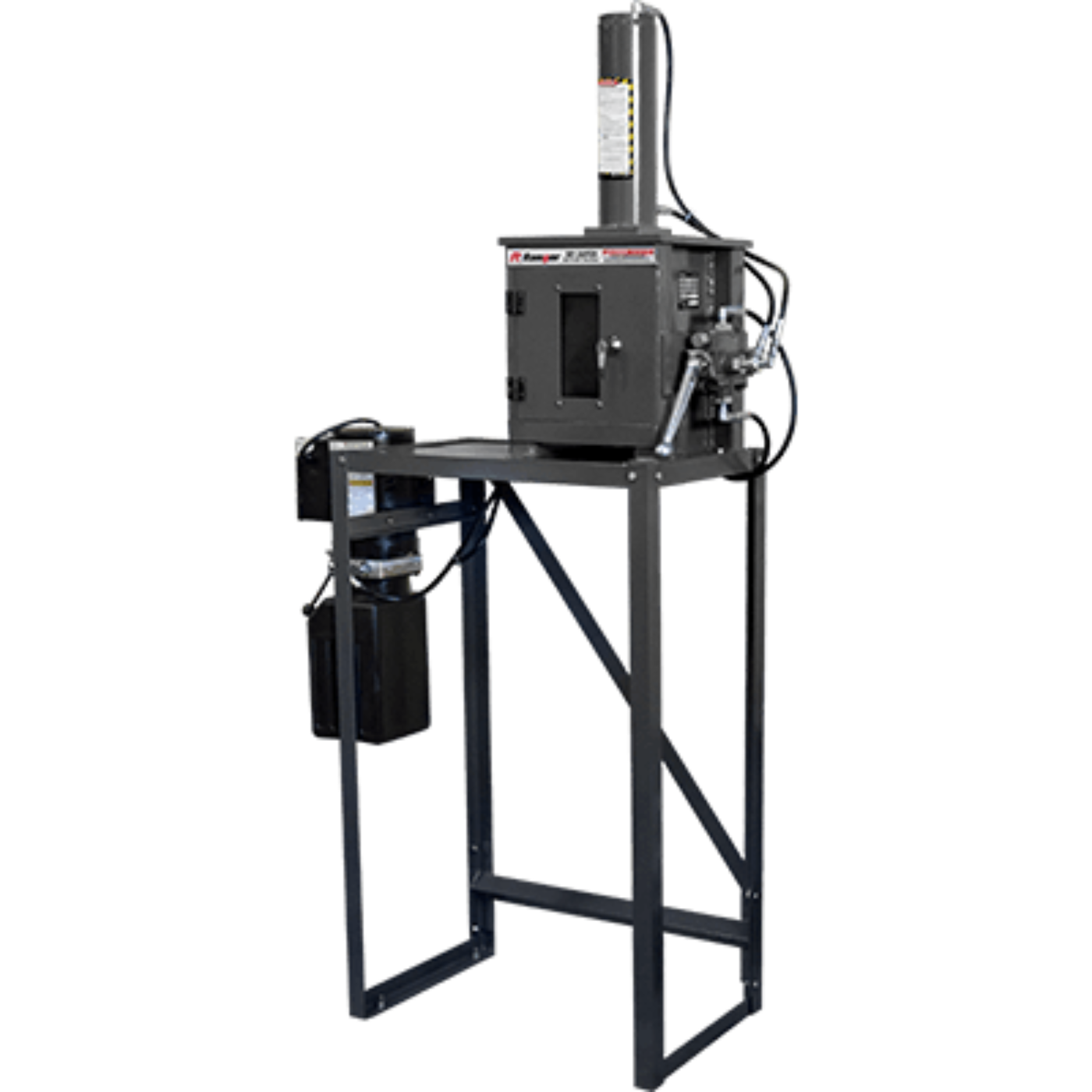 Ranger RP-30FCH Electro/Hydraulic Oil-Filter Crusher With Stand, 15-Ton Capacity, 208-240V, 1-Phase, 50/60hz -  5150008