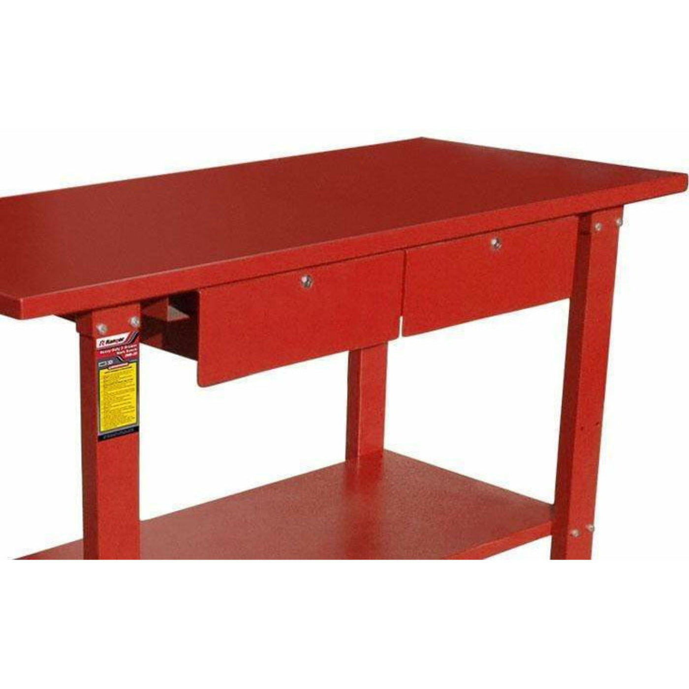 Ranger RWB-2D Heavy-Duty Work Bench, 2-Drawer, 1-Shelf - 5145330